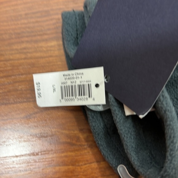 Gap Fleece Smartphone Gloves Gray NWT Sz L/XL - Picture 4 of 6
